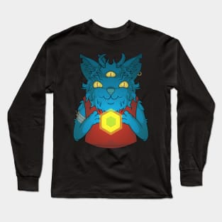 Sacred Space Cat Long Sleeve T-Shirt